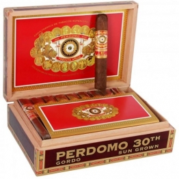 Perdomo 30th Anniversary Box-Pressed Sun Grown Gordo